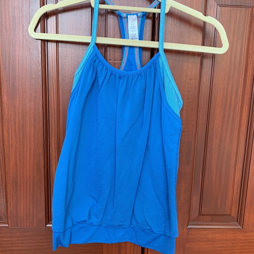 Workout Top with Built-In Sports Bra